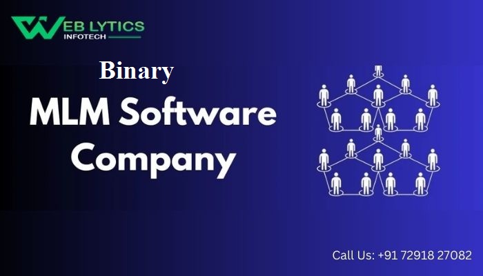 Binary MLM Software Development Services by Weblytics Infotech